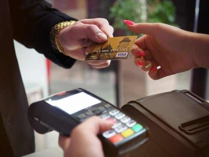 Person With Credit Card